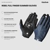 GripGrab Rebel Full Finger Summer Mountain Bike Gloves Unpadded MTB