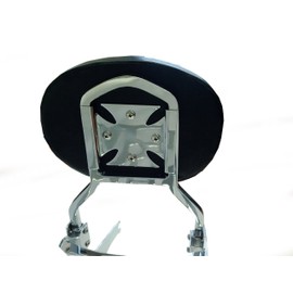 Detachable sissy bar w/Backrest & Luggage Rack for 06+ Kawasaki Vulcan VN900 (Round)