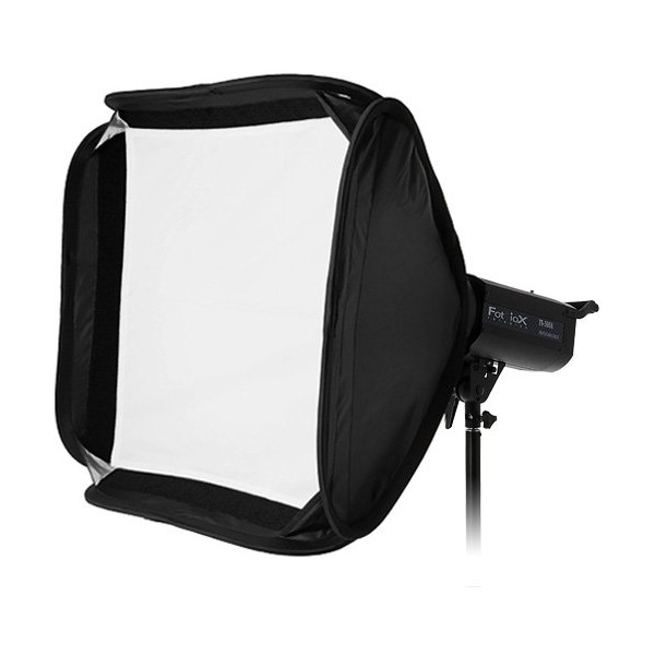 Fotodiox Pro Foldable 24x24in Softbox Compatible with Select Speedotron Black