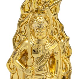 Butsudanya Takita Shoten Buddha Statue Fudo Myoo (born in the Year of the Rooster), Alloy, Height 3.0 inches (7.5 cm) x Width 1.2 inches (3 cm) by Watanabe Keishu Product, Honzon Protection of the Twelve Zodiac Protection Buddha (Certificate issued by Ta