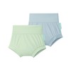 PurComfy SuperSoft Baby Bummies Short, 2-Pack Premium Bamboo Viscose Diaper