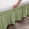 Toodou Easy to Install Wrap Around Bed Skirt Three Fabric