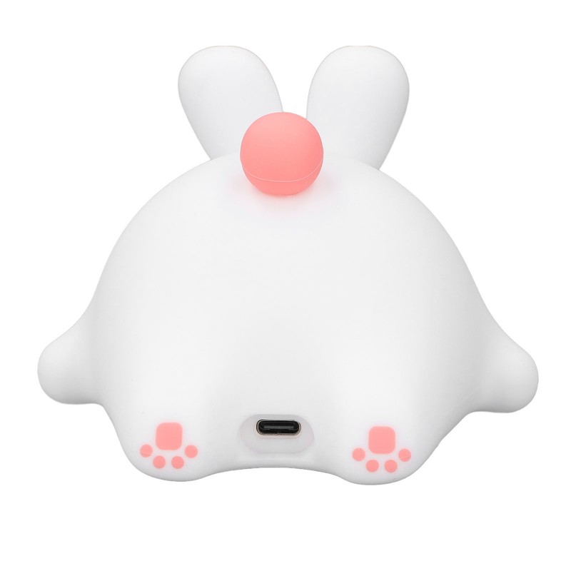 Pat Night Light Cute Rechargeable 3 Levels Brightness Silicone Cartoon