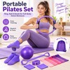 13-Piece Pilates Exercise Kit for Home Workouts – Portable Ball