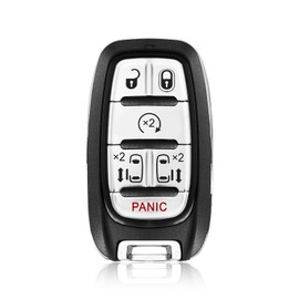 Keylessbest Replacement for 2017-2024 Chrysler Pacifica Voyager Key Fob Remote Control M3N-97395900 6 Buttons 434MHz