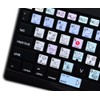4Keyboard Steinberg CUBASE/NUENDO Galaxy Series Keyboard Stickers Shortcuts 12X12 Size