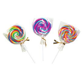 Raymond Geddes Swirl Pop Food Erasers (Pack of 24)