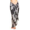 PANASIAM Sarong B901 Black Kikko, L, B901 Black Kikko