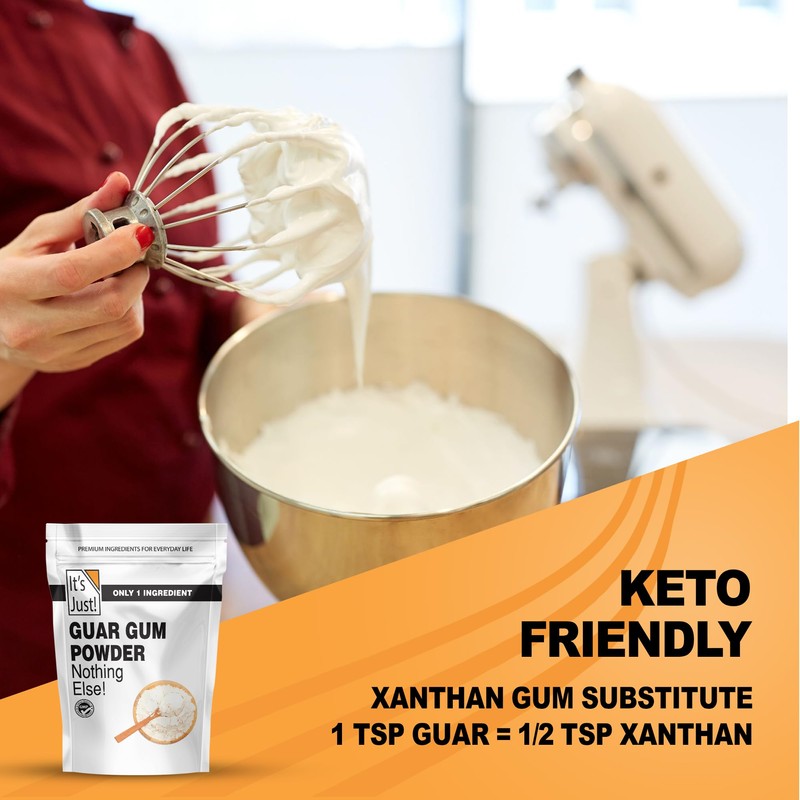 It's Just - Guar Gum, Gluten-Free, Non-GMO, Plant-Based Thickener &
