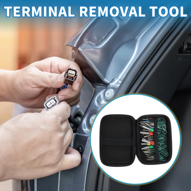 A ABSOPRO Terminal Removal Tool Assortment Kit Wire Connector Terminal