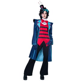OSIAS Upgraded Hazbin Hotel Vox Cosplay Costume(XXL)