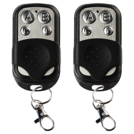 2 Keychain Garage Door Opener Remotes for Liftmaster/Sears/Chamberlain/Craftsman