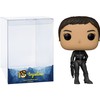 Selina Kyle (Chase): P o p ! Heroes Vinyl Figurine Bundle with 1 Compatible 'ToysDiva' Graphic Protector (1190-59279 - B/A)