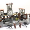 500+ Pcs Military Base Building Brick Sets Include Defence Base