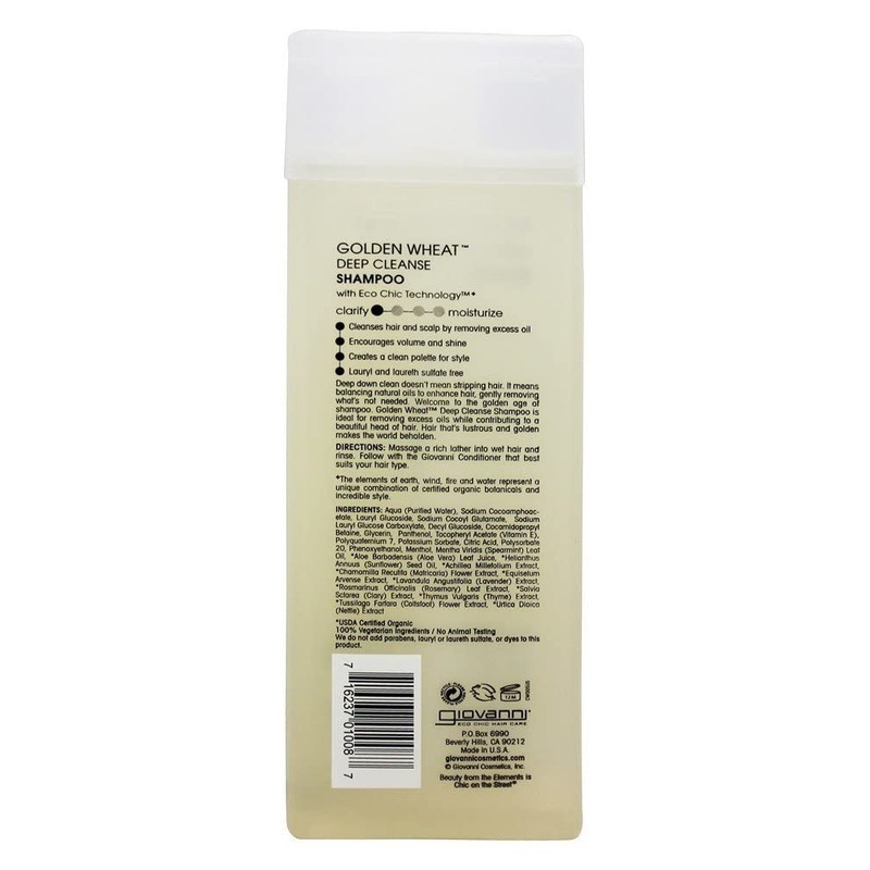 Giovanni Cosmetics Shampoo Golden Wheat