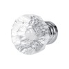 16PCS 25mm Diamond Shape Acrylic Knobs Furniture Drawer Cabinet Cupboard
