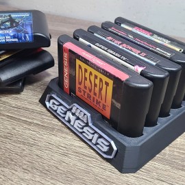 SEGA Genesis Five Game Caddy  - Dock that fits your favorite genesis games