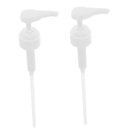 CIYODO 2pcs Shampoo Pump Dispenser for Large Bottles Pump Bottle Dispenser Soap Lotion Conditioner Replacement