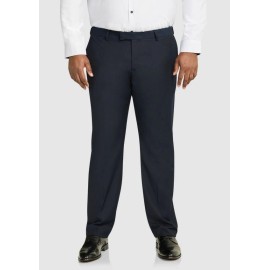 Johnny Bigg Size 48w 'Raymond Elastic' Navy Blue Mens Dress Stretch Pants Office
