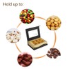 Chocolate Boxes Packaging, Black Chocolate Box Empty Treat Boxes with