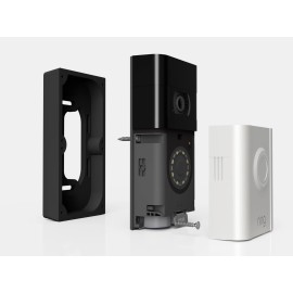 Hidden River Ring 3 Video Doorbell 0.75" spacer. Mounting bracket --SPACER ONLY-- - White