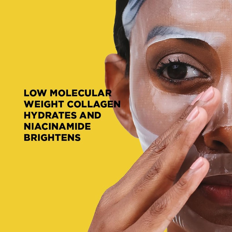 Skin Republic Bio-Collagen Overnight Hydrogel Mask. Unlock Glass Skin in