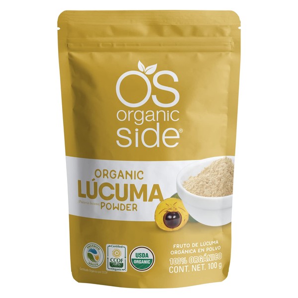 Lúcuma Orgánico en Polvo 100 gramos - Organic Side