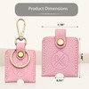 KARENSKEYS Leather Key Sleeve, 2PCS Stylish Key Cover, Broken Car