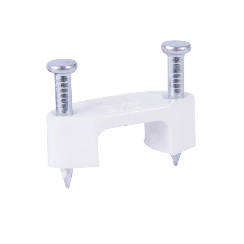 Gardner Bender PSM-1550T Plastic Clip on Cable Staple, 1/2-Inch, 25-Pack