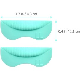 Almohadillas Elevadoras para Pestañas de Silicona, 5 Pares Permanente de Pestañas, Ligeras y Cómodas de Aplicar, Herramienta de Belleza
