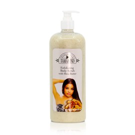 OMIC Organic Extract Of Tamarind, Exfoliating Body Wash, 33.8 Fl oz 1000ml, with Tamarind Oil and She Butter