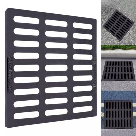 SENDERPICK Cast Iron Sewer Grate Drain Catch Basin Cover Strainers Trench Drainage Outdoor