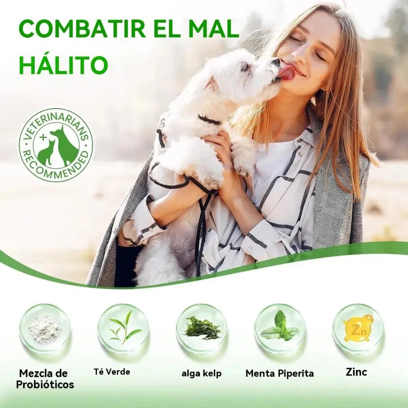 Polvo Limpiador De Dientes J Dog Powder Para Perros En