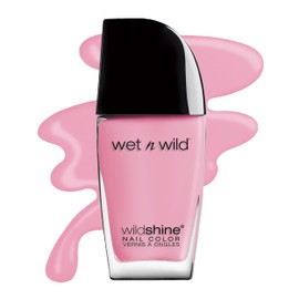 wet n wild wet n wild Wild Shine Nail Polish, Tickled Pink, Nail Color