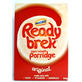 Ready Brek Instant Porridge milled oats Mix. Just add hot milk and serve 450g / 15.9oz British breakfast cereal box