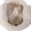 Harssidanzar Lambskin Shearling Winter Hat for Men and Women Genuine