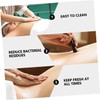 Healeved 2pcs Double-sided Massage Pvc Bath Accessories for Convenient Massage