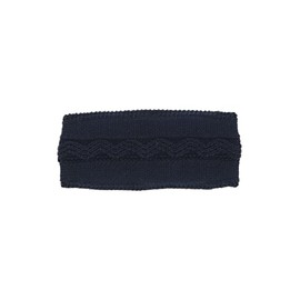 Sterntaler Baby Boys Headband Baby Knitted Rib Pattern Winter Headband - Baby Headband - Lined with Cotton Fleece - Navy, navy