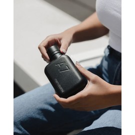 Slim Memo Bottle - Stainless Steel (Black) | 20 oz / 600 ml | Robust, Leak-Proof, Premium Drinking Bottle | BPA-Free | Ideal for Modern Lifestyle, Fitness Workouts & Travel