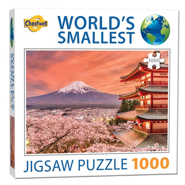 Cheatwell Games 658 13213 EA World's Smallest Puzzles Mount Fuji,