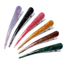 besbomig Pack of 6 Duck Beak Hair Clips Hair Clips for Women Hair Clips Fashionable Hair Pins for Women Girls - Non-Slip, Durable Hair Barrettes Hair Accessories 13 x 3 cm
