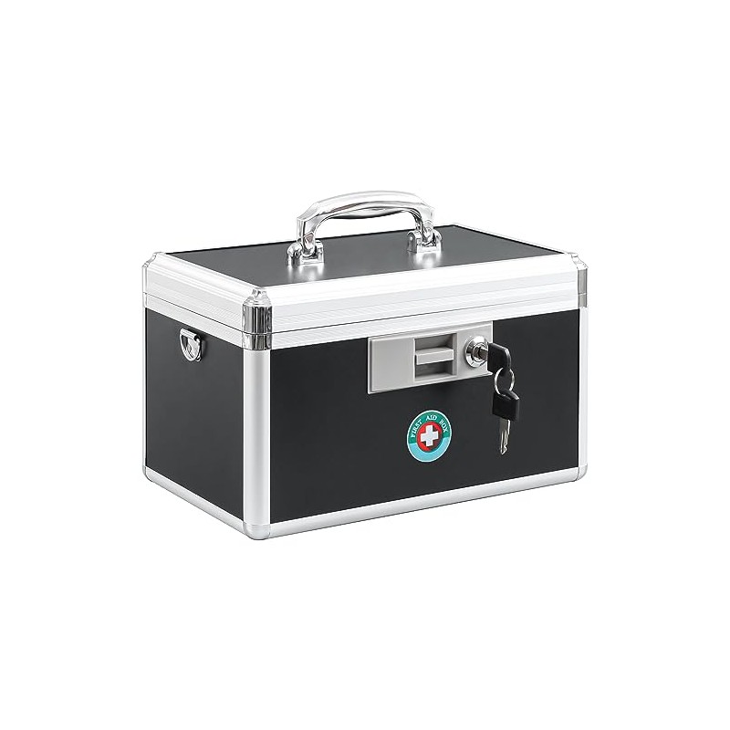 KYODOLED - Caja de bloqueo de medicamentos con llave, caja