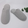 ofoot Women's Organic Cotton Non-Slip Slippers, Cosy Memory Foam Washable