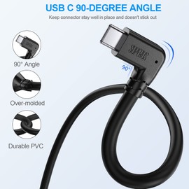 SUPERUS Link Cable 16 FT Compatible with Oculus/Meta Quest 3/2/1 - USB C to USB C Charger Cable, High Speed Data Transfer & Charging Cord, Accessories for VR Headset Gaming PC/Steam VR