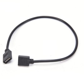 4 Pin RGB Splitter Cable 1 to 1 Port Female Connector Cable for LED RGB Color Changing Strip