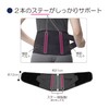 竹虎 【腰サポーター】 ランバックソフトII ブラック LLサイズ