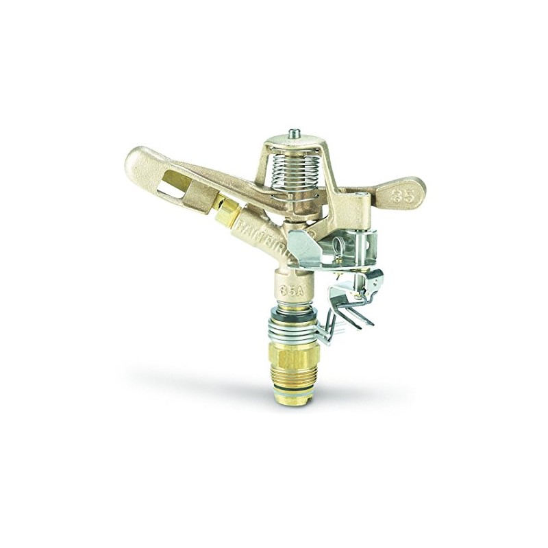 Rain Bird 35ADJTNTB Brass Impact Sprinkler, Adjustable 0° - 360°