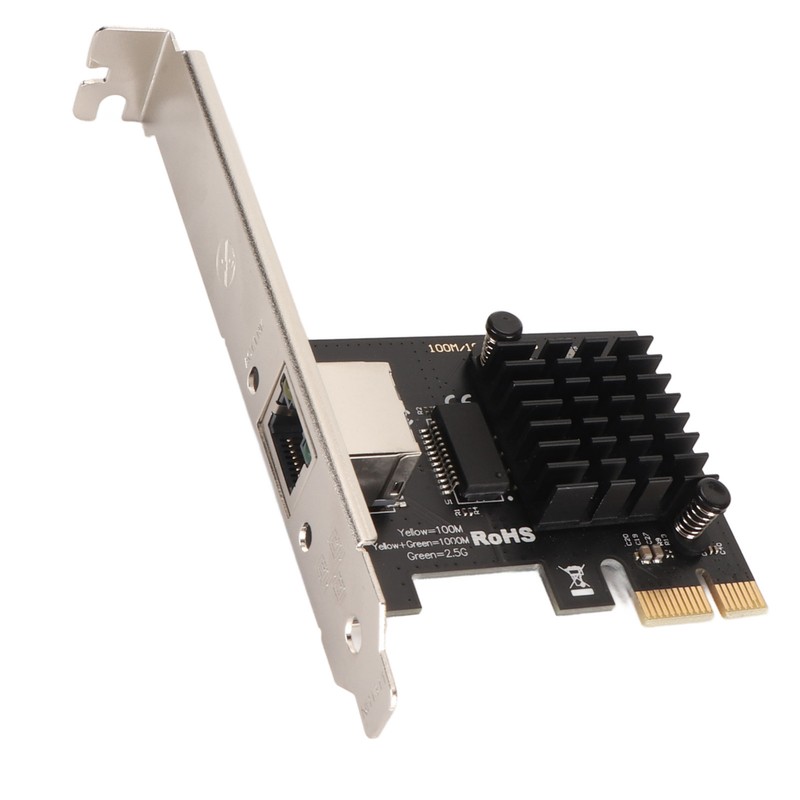 PCIe Network Card 2.5Gbps Remote Wake Up RTL8125 Chip Support
