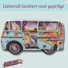 MediMuc Mini Camper Van Hippie Gift Tin Design The Silver