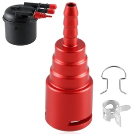 FUSCH Upgraded Aluminum Alloy Fuel Filter Return Line Connector Compatible With Ford 6.7L Powerstroke Diesel 2017-2020 Replaces# HC3Z-9A564-A